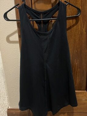 ZYIA Black athletic Racerback Tank Top